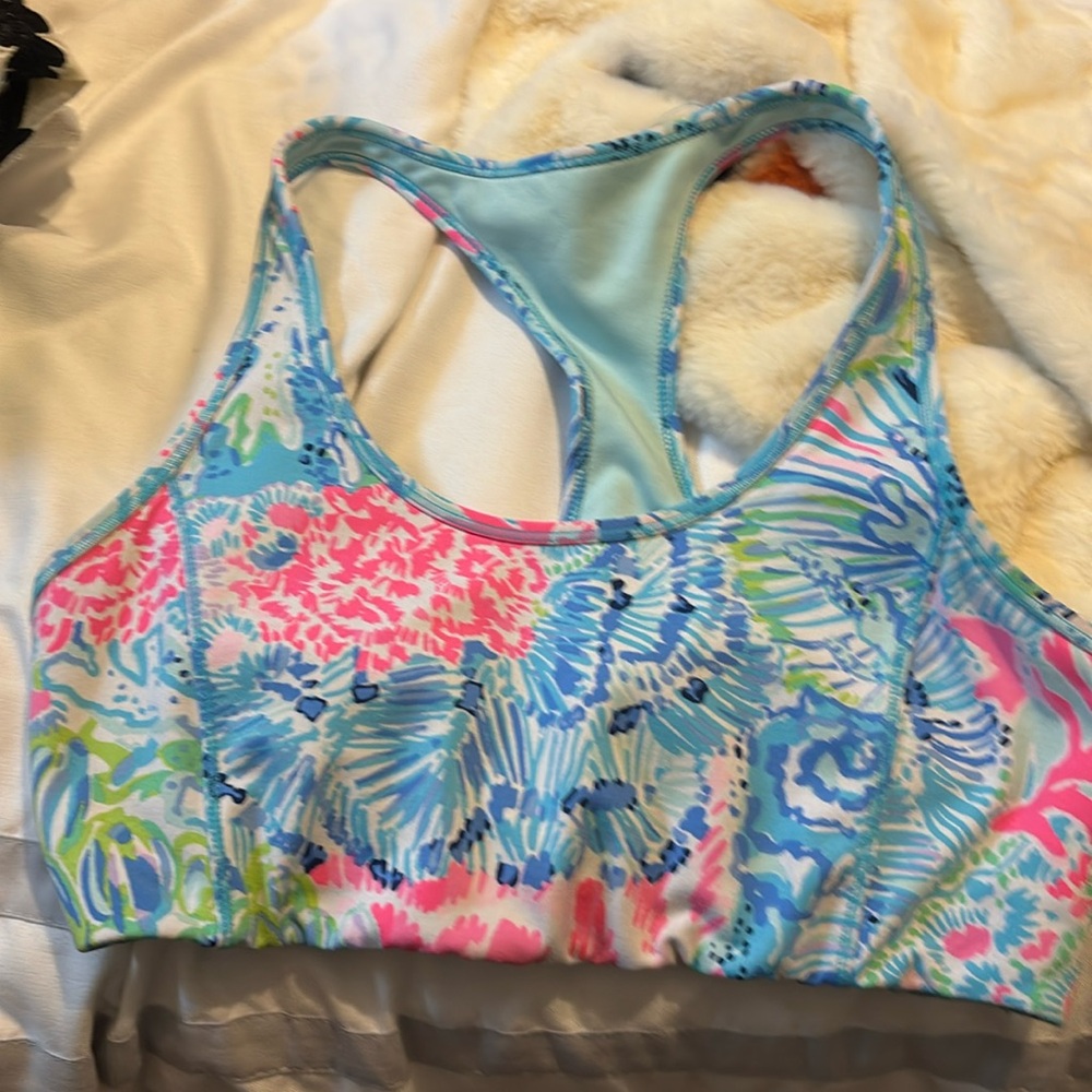 Lilly Pulitzer Luxletic Sports bra size medium